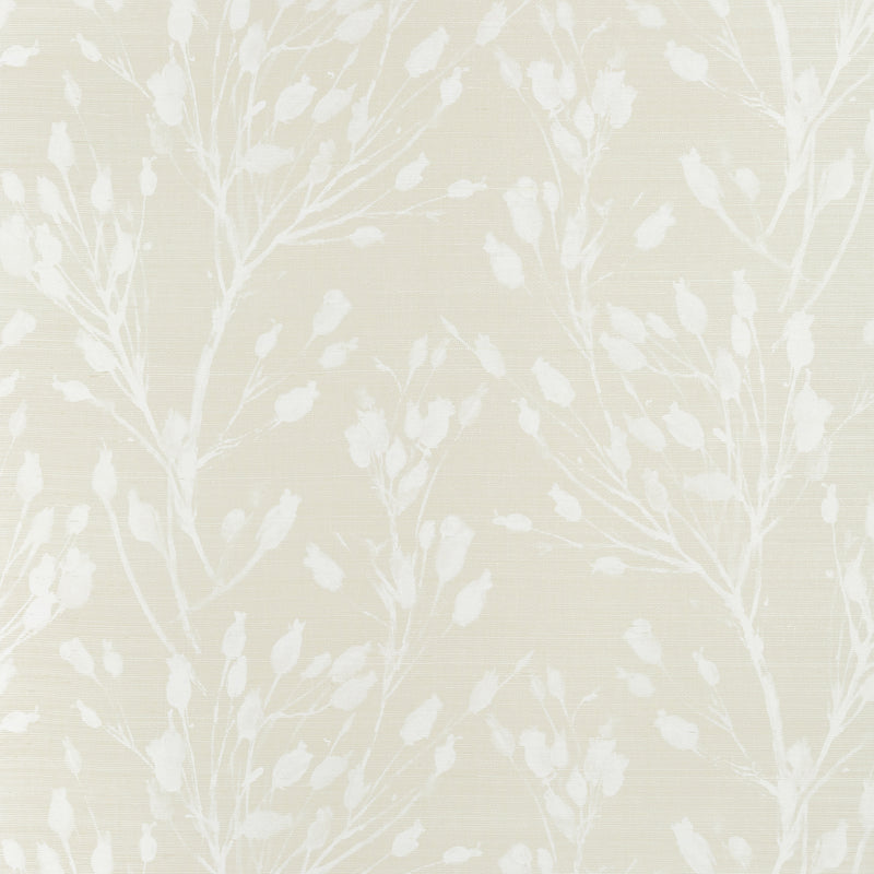 T27023 Wild Flower Beige Natural Resource 3 Wallpaper by Thibaut