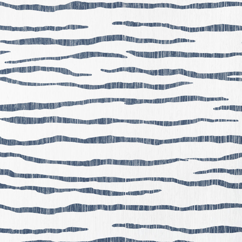 T27048 Savanna Navy Natural Resource 3 Wallpaper by Thibaut