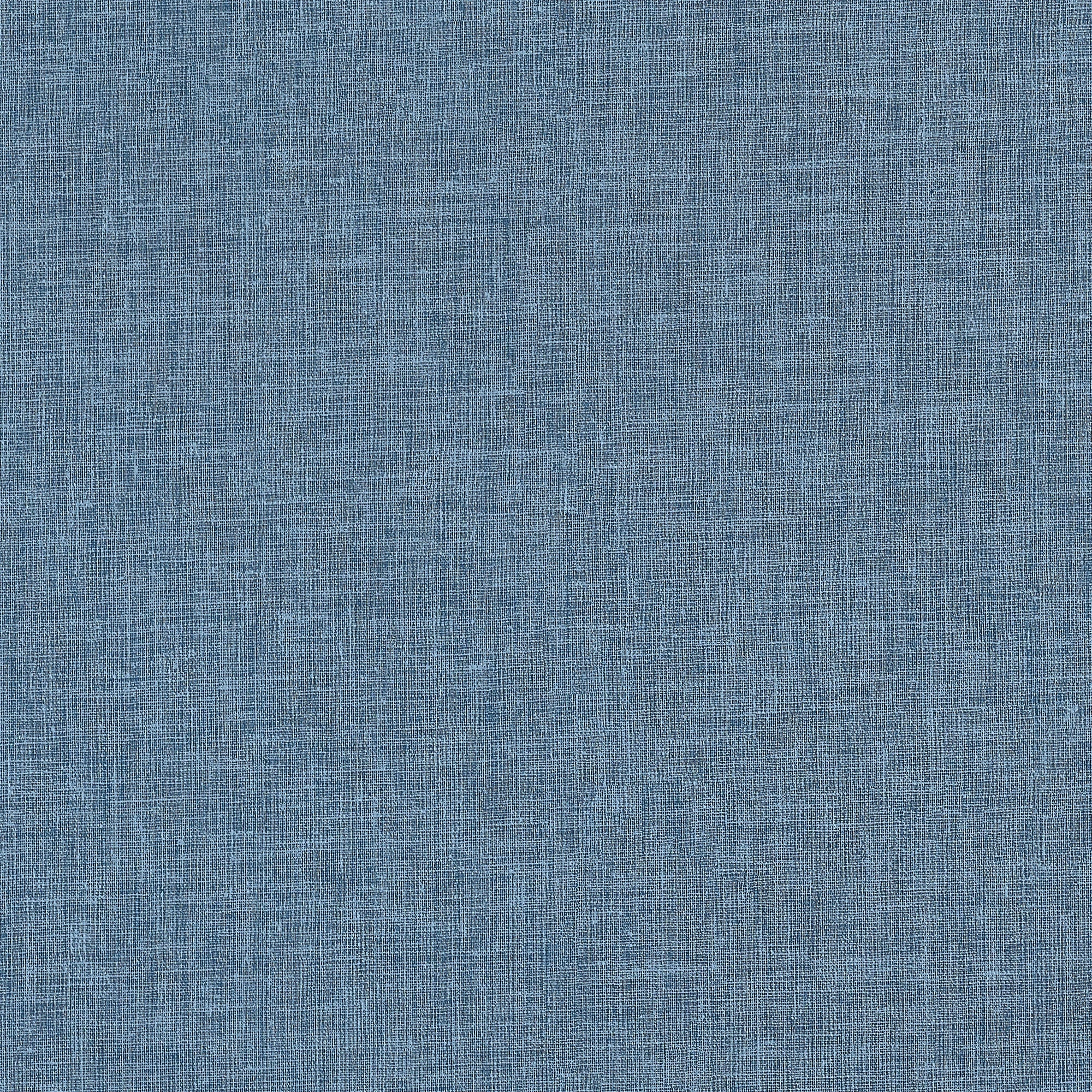 T34049 Linen Weave Blue Texture Resource 9 Wallpaper by Thibaut