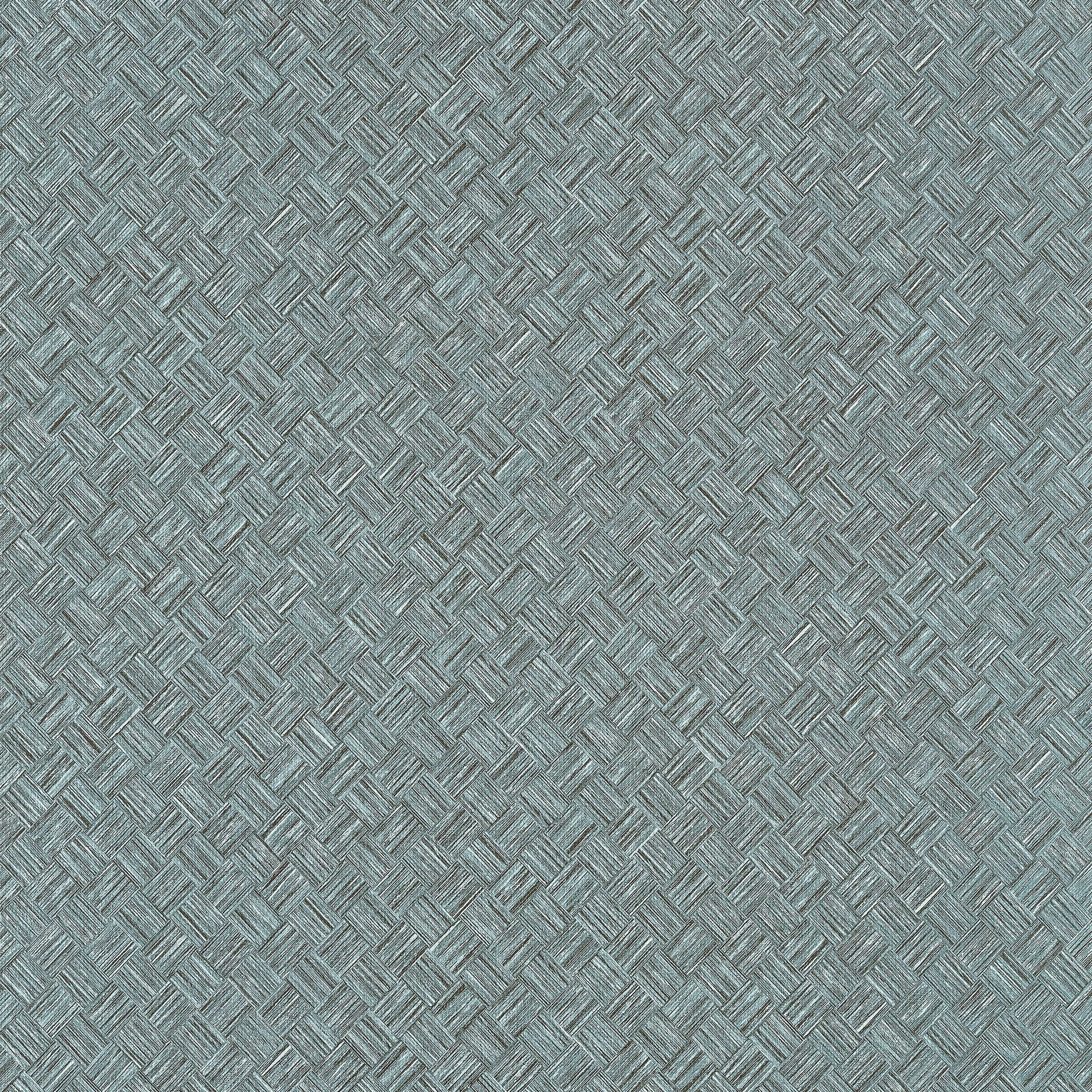 T34062 Saddle Weave Peacock Texture Resource 9 Wallpaper by Thibaut
