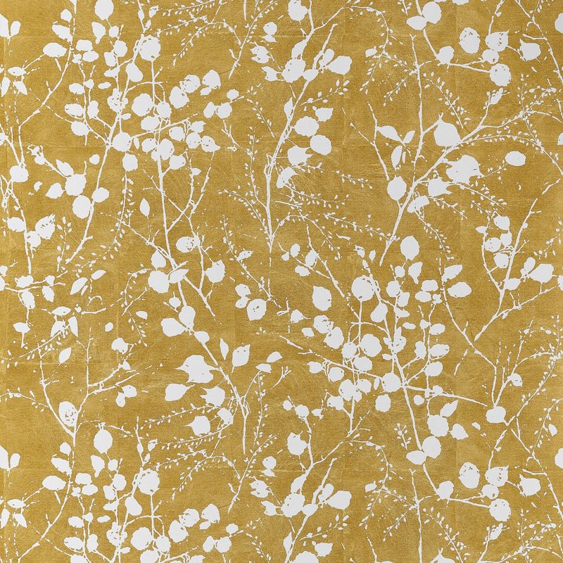 T34093 Katamari Bud Dark Gold and White Texture Resource 9 Wallpaper by Thibaut