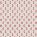 Corwin Indienne Raspberry on Natural Wallpaper by Thibaut