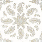 T36427 East India Indienne Beige Wallpaper by Thibaut