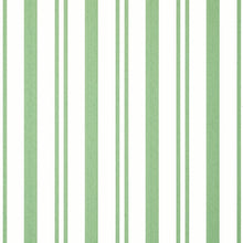T36458 Maggie Stripe Indienne Green Wallpaper by Thibaut