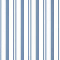 Maggie Stripe Indienne Blue Wallpaper by Thibaut