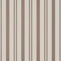 Maggie Stripe Indienne Brown Wallpaper by Thibaut