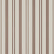Maggie Stripe Indienne Brown Wallpaper by Thibaut