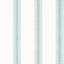 T36465 Cambridge Stripe Indienne Seaglass Wallpaper by Thibaut