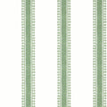 Cambridge Stripe Indienne Green Wallpaper by Thibaut