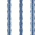 Cambridge Stripe Indienne Blue Wallpaper by Thibaut