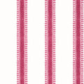 Cambridge Stripe Indienne Raspberry Wallpaper by Thibaut
