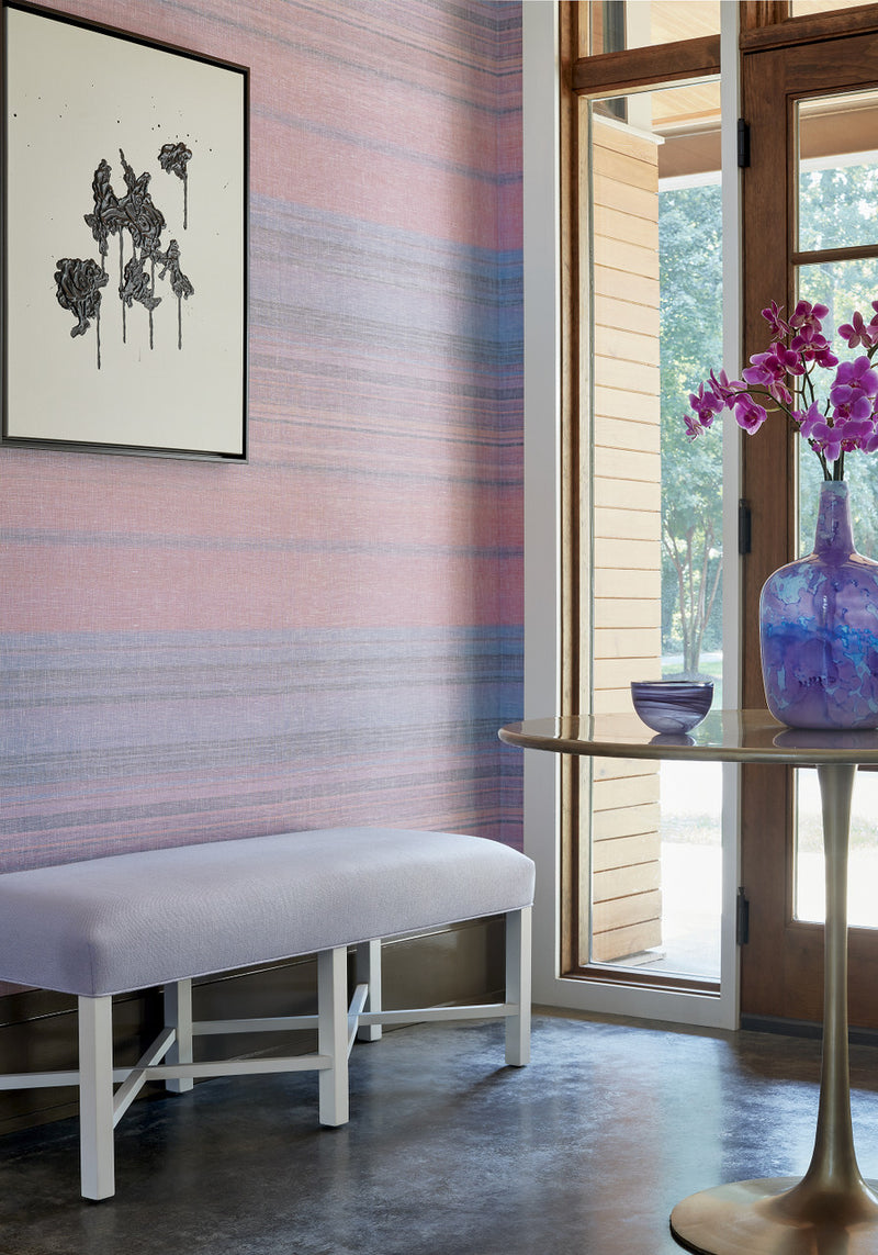 T4010 Sandia Surface Resource Linen Mesh Wallpaper By Thibaut
