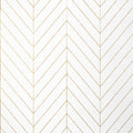 Land Bridge Modern Resource 4 White and Metallic Gold Wallpaper by Thibaut