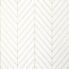 T41005 Land Bridge Modern Resource 4 White and Metallic Gold Wallpaper by Thibaut