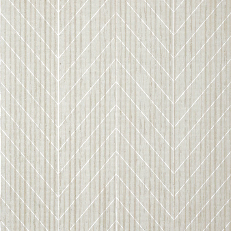 T41006 Land Bridge Modern Resource 4 Taupe Wallpaper by Thibaut