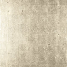 T41012 Metal Leaf Modern Resource 4 Metallic Pewter Wallpaper by Thibaut