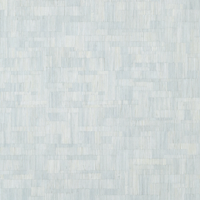 T41020 Bamboo Mosaic Modern Resource 4 Soft Blue Wallpaper by Thibaut