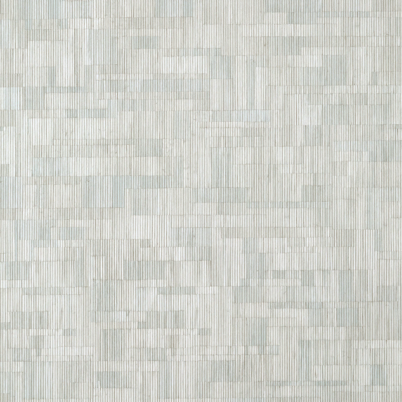 T41021 Bamboo Mosaic Modern Resource 4 Putty Wallpaper by Thibaut