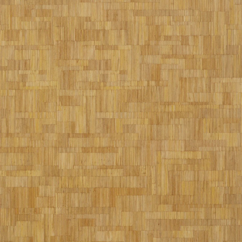 T41022 Bamboo Mosaic Modern Resource 4 Natural Wallpaper by Thibaut