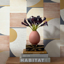 T41027 Saturn Modern Resource 4 Metallic Copper and Black Wallpaper by Thibaut