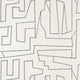 Matrix Modern Resource 4 Black on Beige Wallpaper by Thibaut