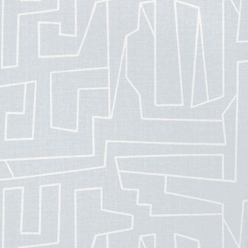 T41031 Matrix Modern Resource 4 Soft Blue Wallpaper by Thibaut