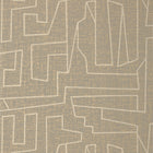 T41034 Matrix Modern Resource 4 Metallic Gold and Grey Wallpaper by Thibaut