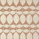 Lola Modern Resource 4 Metallic Pewter on Rust Wallpaper by Thibaut