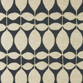 Lola Modern Resource 4 Metallic Gold on Black Wallpaper by Thibaut