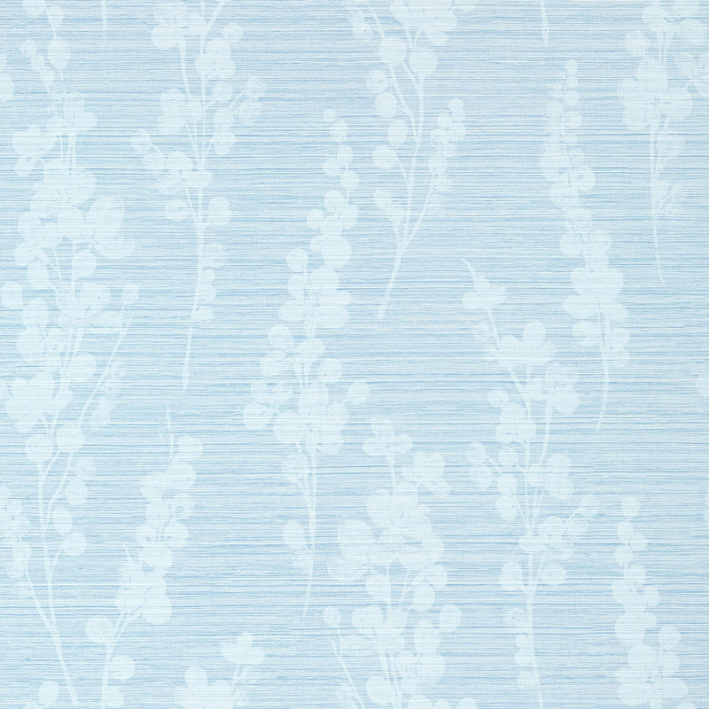 T41050 Spring Blooms Modern Resource 4 Sky Wallpaper by Thibaut
