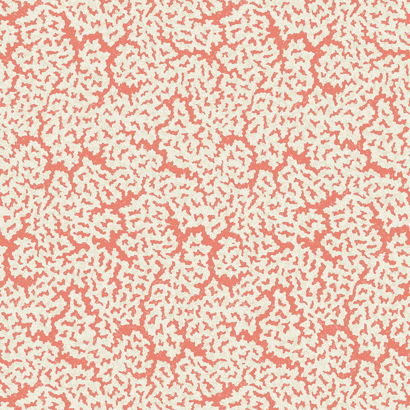 T42043 Maldives Sojourn Coral Wallpaper by Thibaut