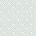 French Lattice Sojourn Spa Blue Wallpaper by Thibaut