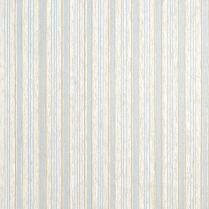 T44001 Bennett Stripe Spa Blue Stripes and Checks Resource Wallpaper by Thibaut