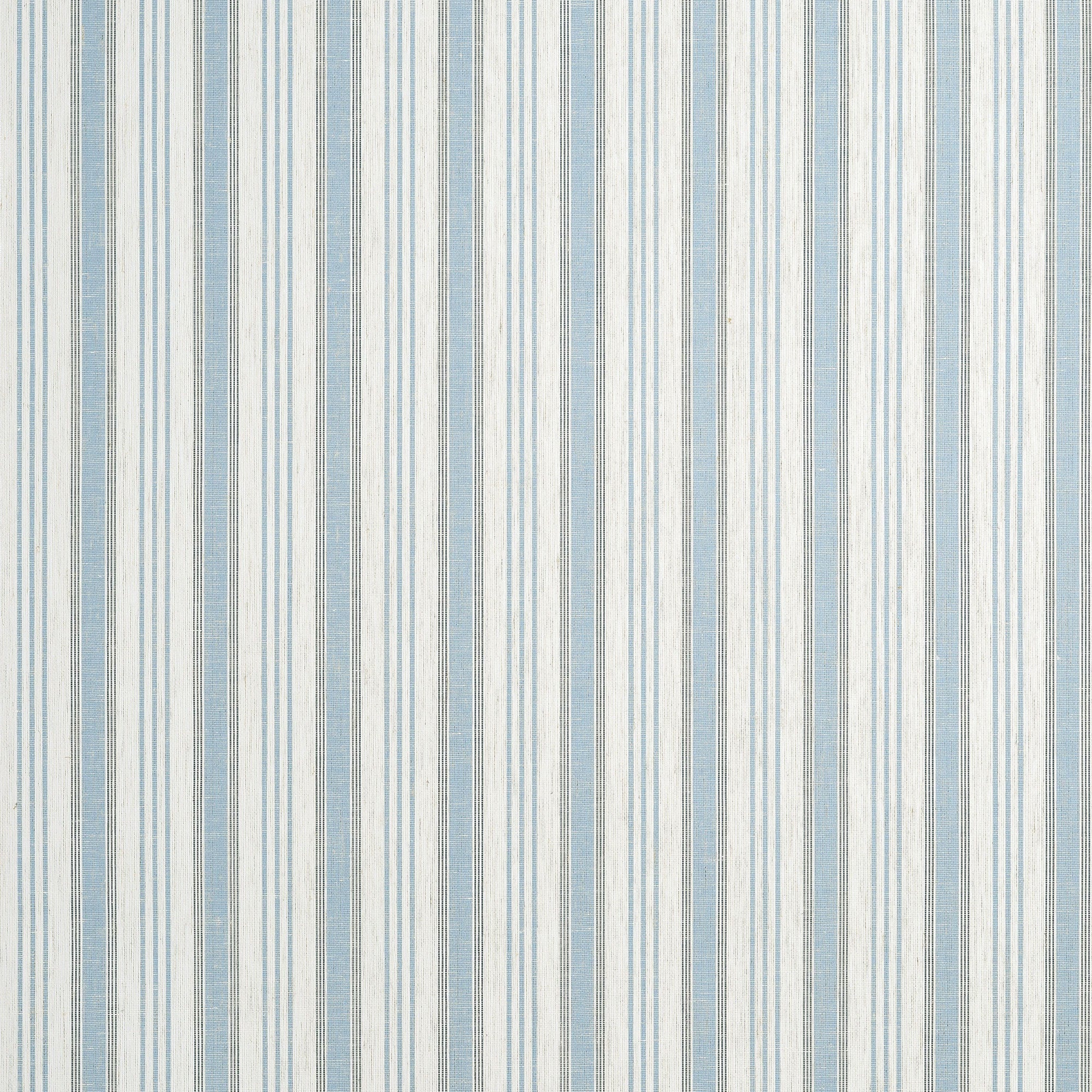 T44002 Bennett Stripe Blue Stripes and Checks Resource Wallpaper by Thibaut