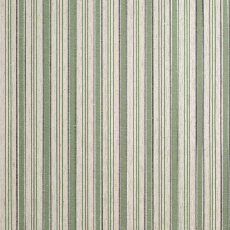 T44003 Bennett Stripe Green Stripes and Checks Resource Wallpaper by Thibaut