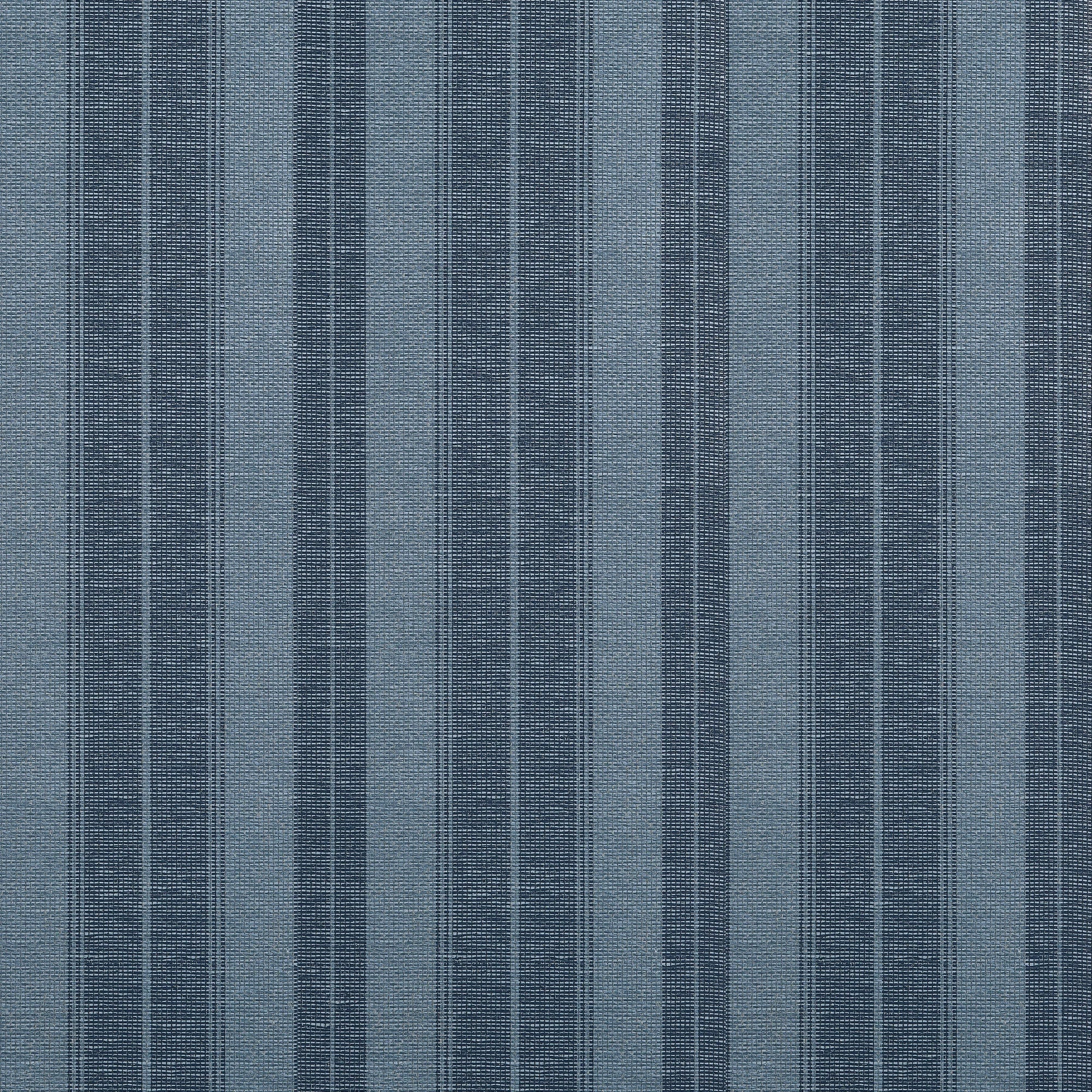 T44010 Frisco Stripe Navy Stripes and Checks Resource Wallpaper by Thibaut