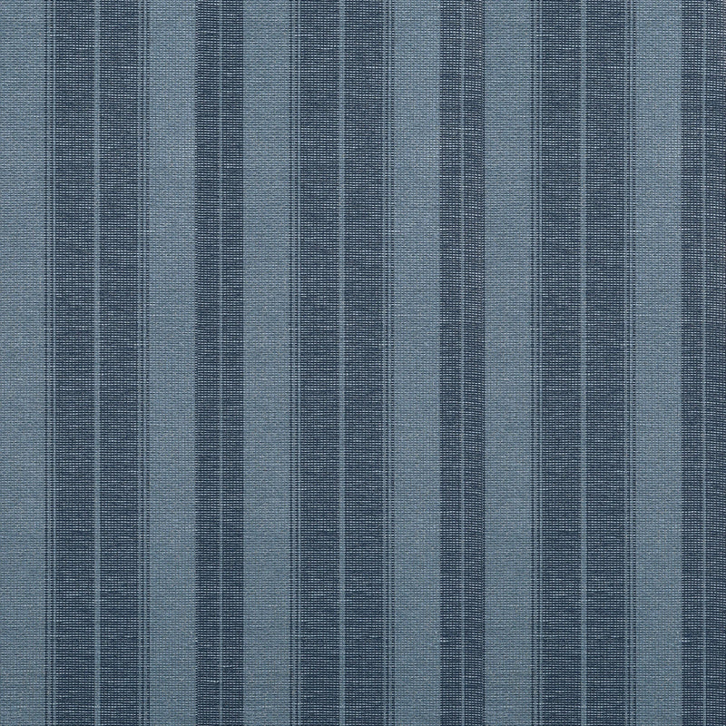 T44010 Frisco Stripe Navy Stripes and Checks Resource Wallpaper by Thibaut
