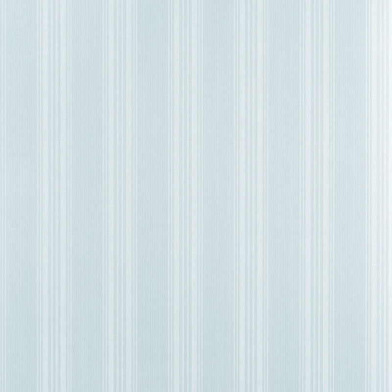 T44015 Scarlet Stripe Spa Blue Stripes and Checks Resource Wallpaper by Thibaut