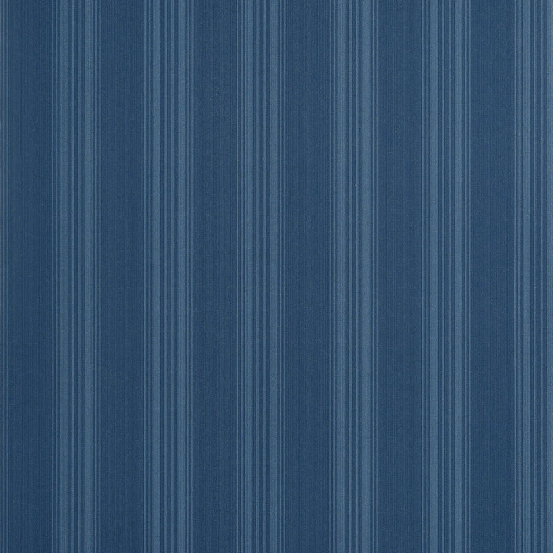 T44019 Scarlet Stripe Navy Stripes and Checks Resource Wallpaper by Thibaut