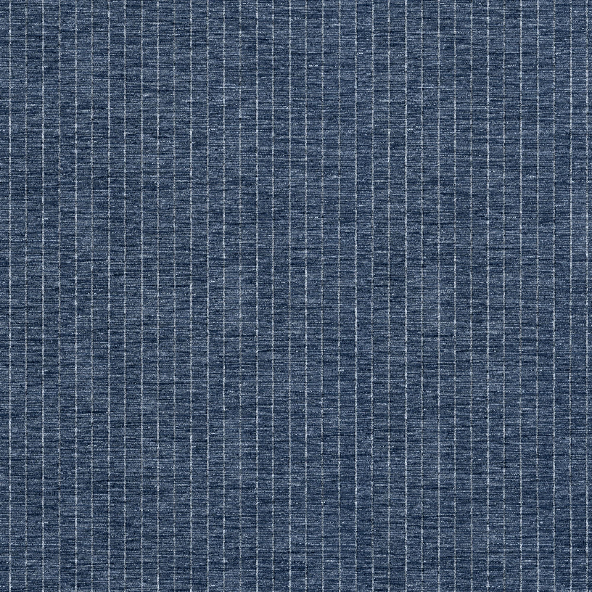 T44030 Suited Stripe Navy Stripes and Checks Resource Wallpaper by Thibaut