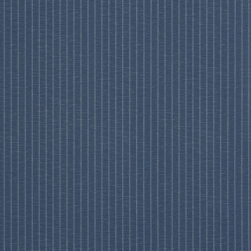 T44030 Suited Stripe Navy Stripes and Checks Resource Wallpaper by Thibaut
