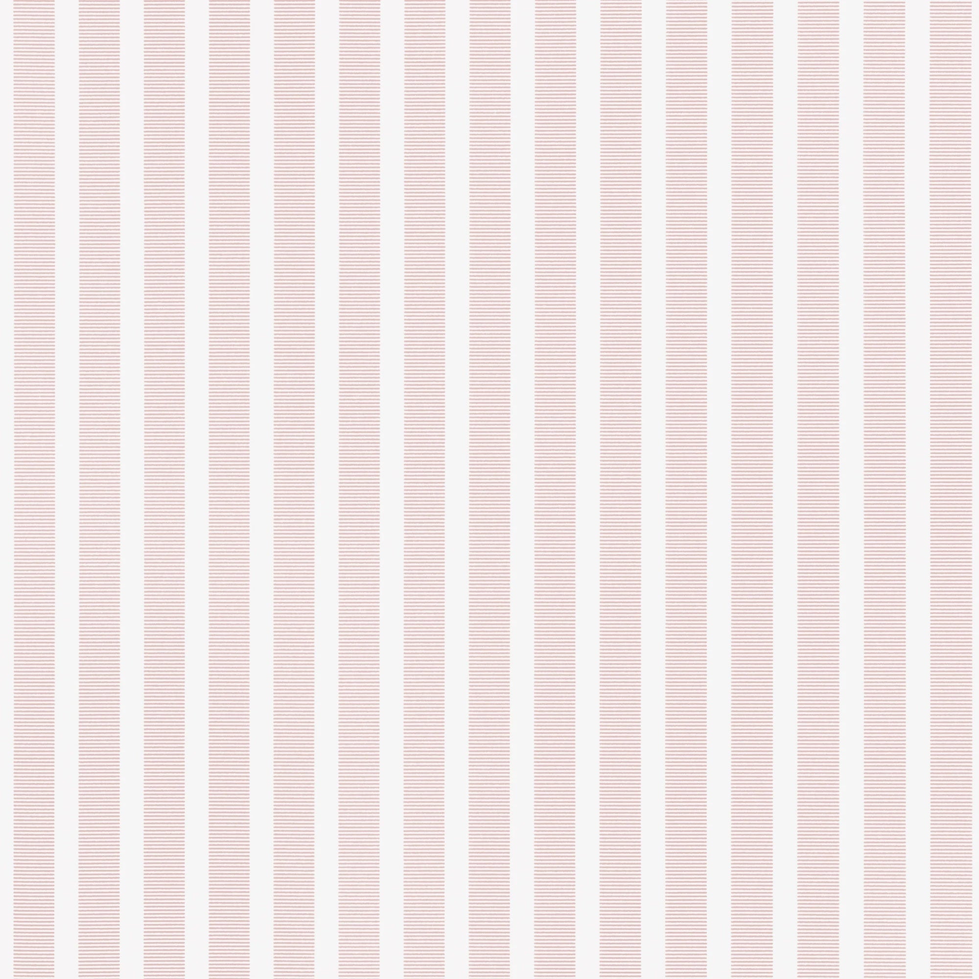 T44037 Railway Stripe Pink Stripes and Checks Resource Wallpaper by Thibaut