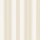 Norfolk Stripe Beige Stripes and Checks Resource Wallpaper by Thibaut