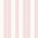 Norfolk Stripe Pink Stripes and Checks Resource Wallpaper by Thibaut