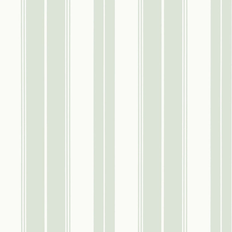 T44042 Norfolk Stripe Willow Stripes and Checks Resource Wallpaper by Thibaut