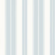 Norfolk Stripe Spa Blue Stripes and Checks Resource Wallpaper by Thibaut