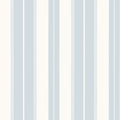 Norfolk Stripe Light Blue Stripes and Checks Resource Wallpaper by Thibaut