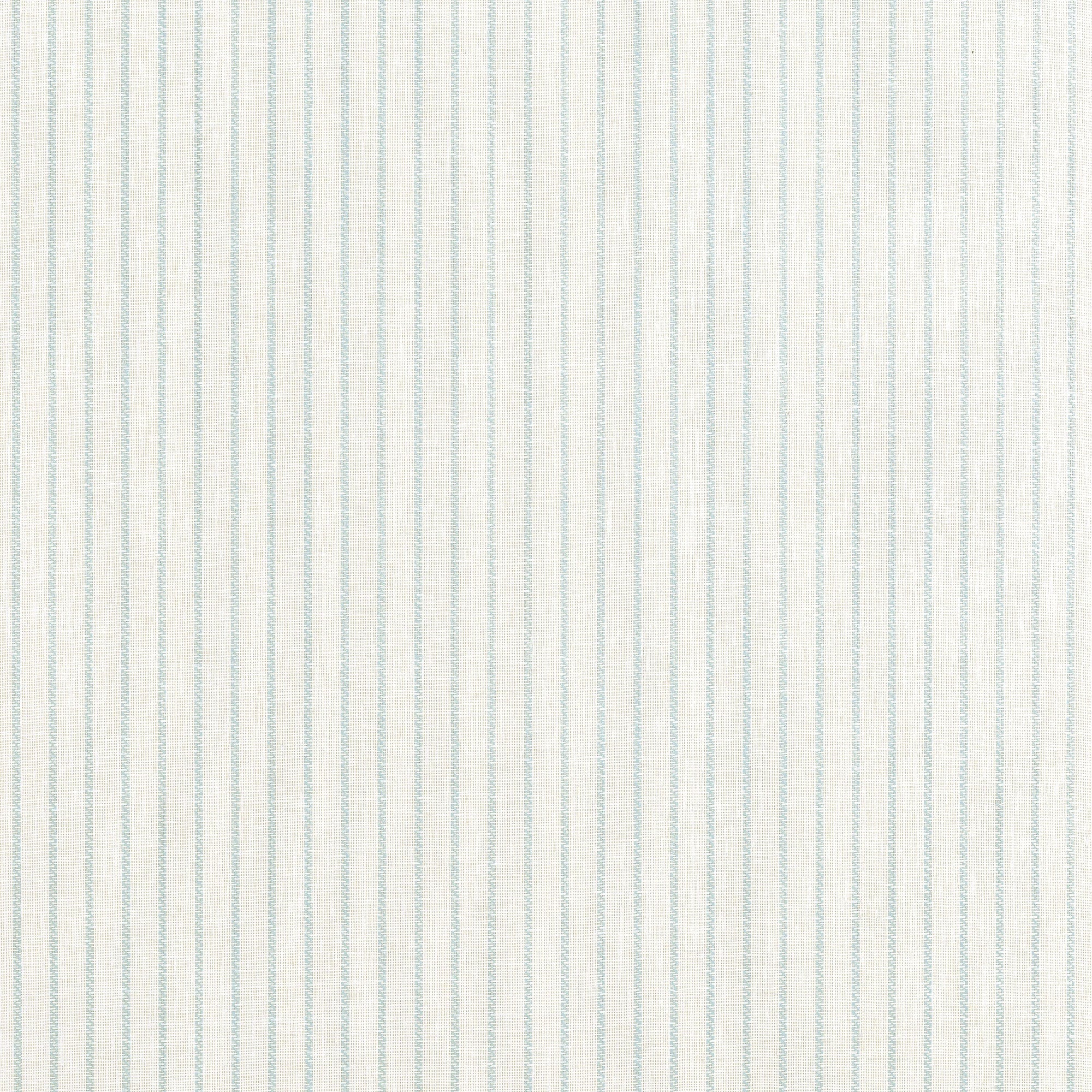 T44060 Ryker Stripe Cream and Robin's Egg Stripes and Checks Resource Wallpaper by Thibaut