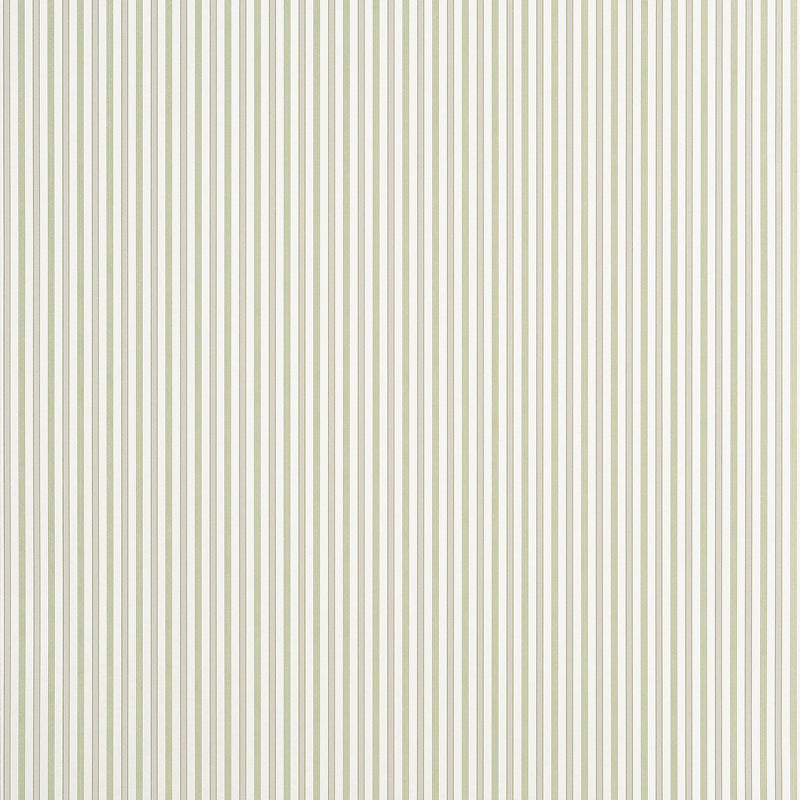 T44066 Conner Stripe Green and Beige Stripes and Checks Resource Wallpaper by Thibaut