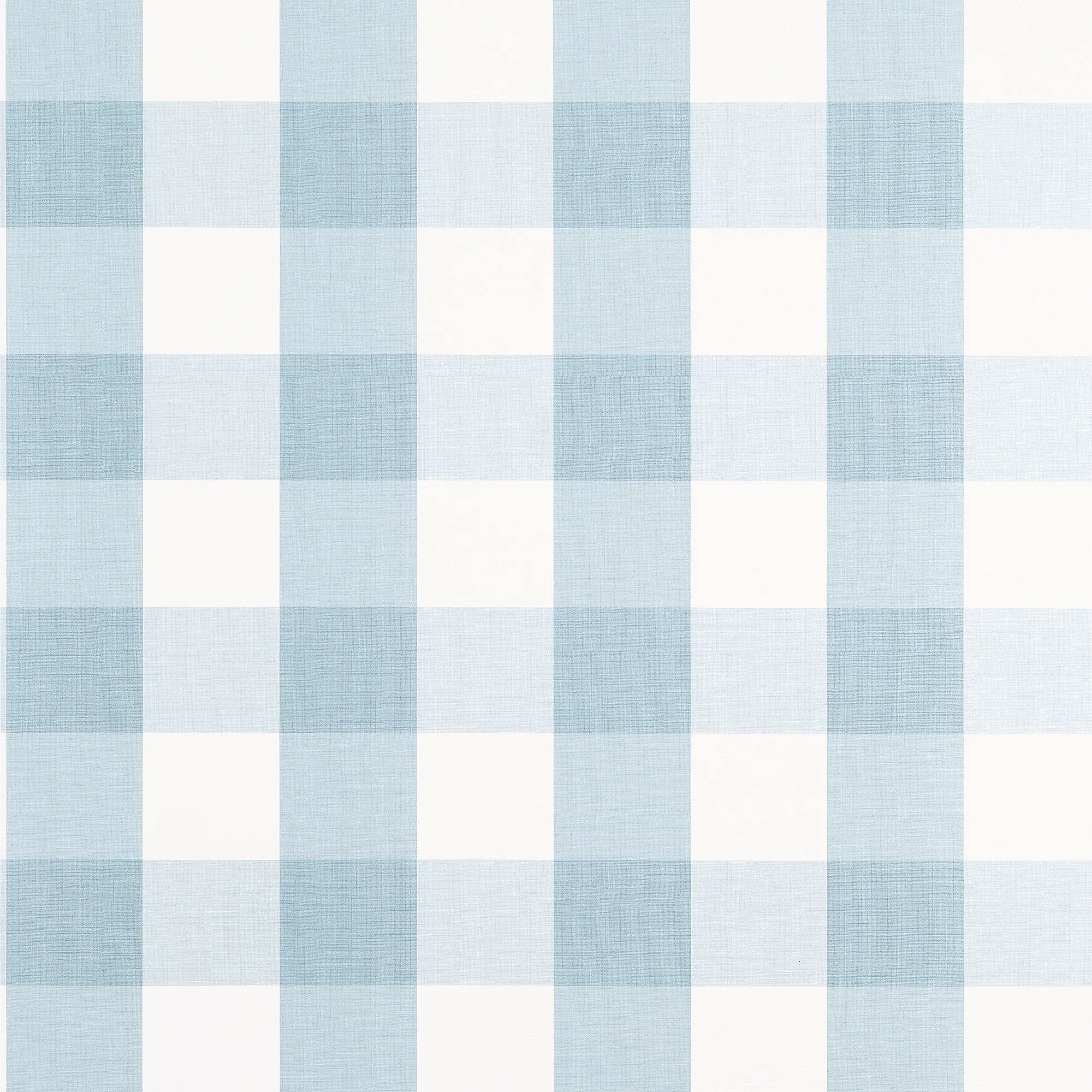 T44080 Buffalo Check Spa Blue Stripes and Checks Resource Wallpaper by Thibaut